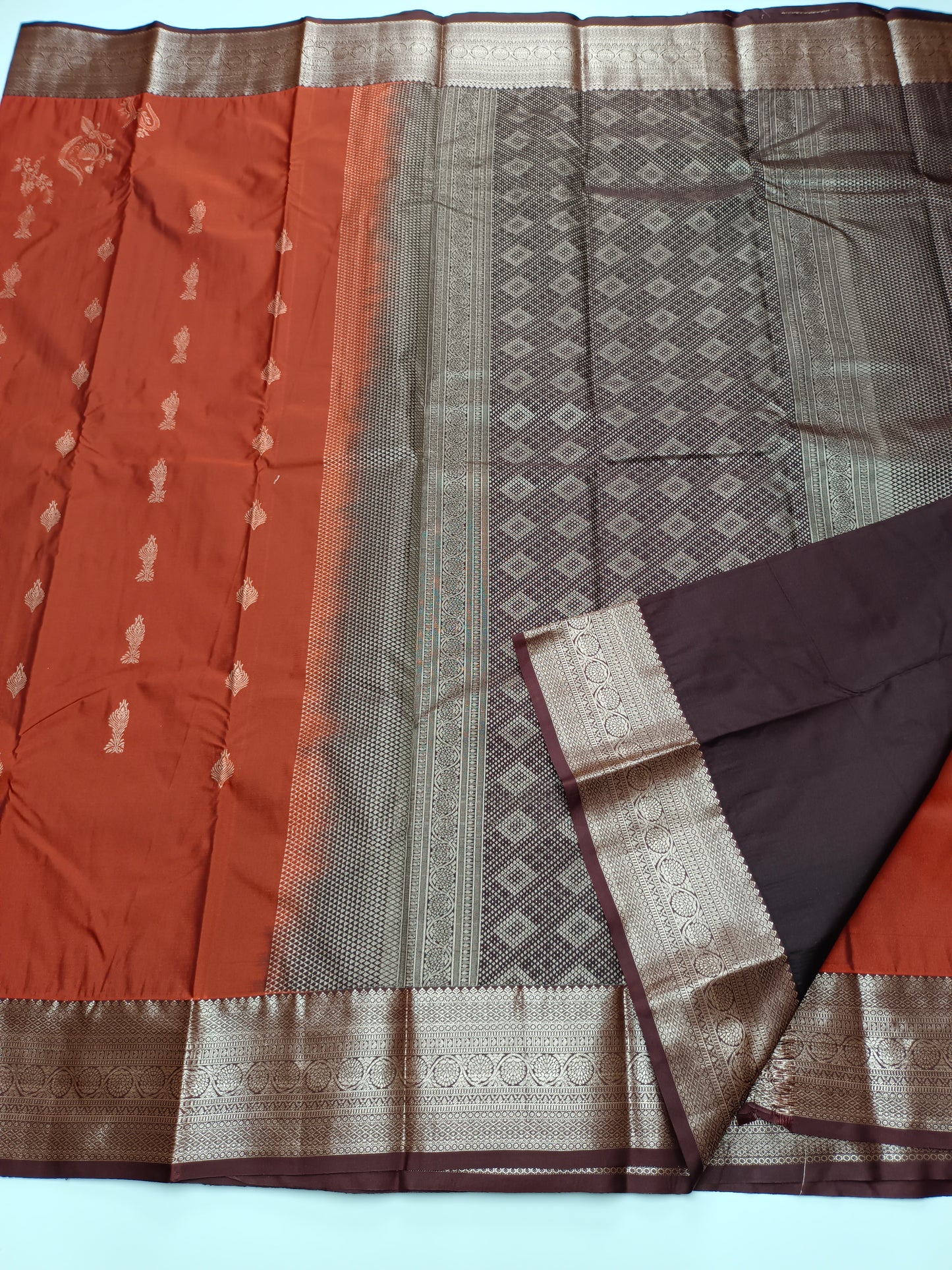 KANCHIPURAM SEMI SILK SAREE