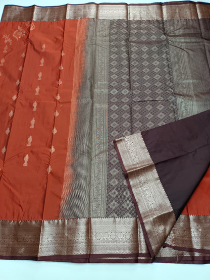 KANCHIPURAM SEMI SILK SAREE