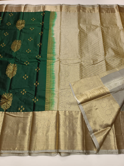 KANCHIPURAM SEMI SILK SAREE
