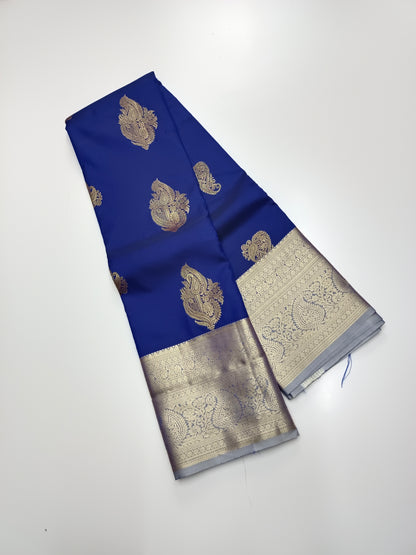 KANCHIPURAM SEMI SILK SAREE