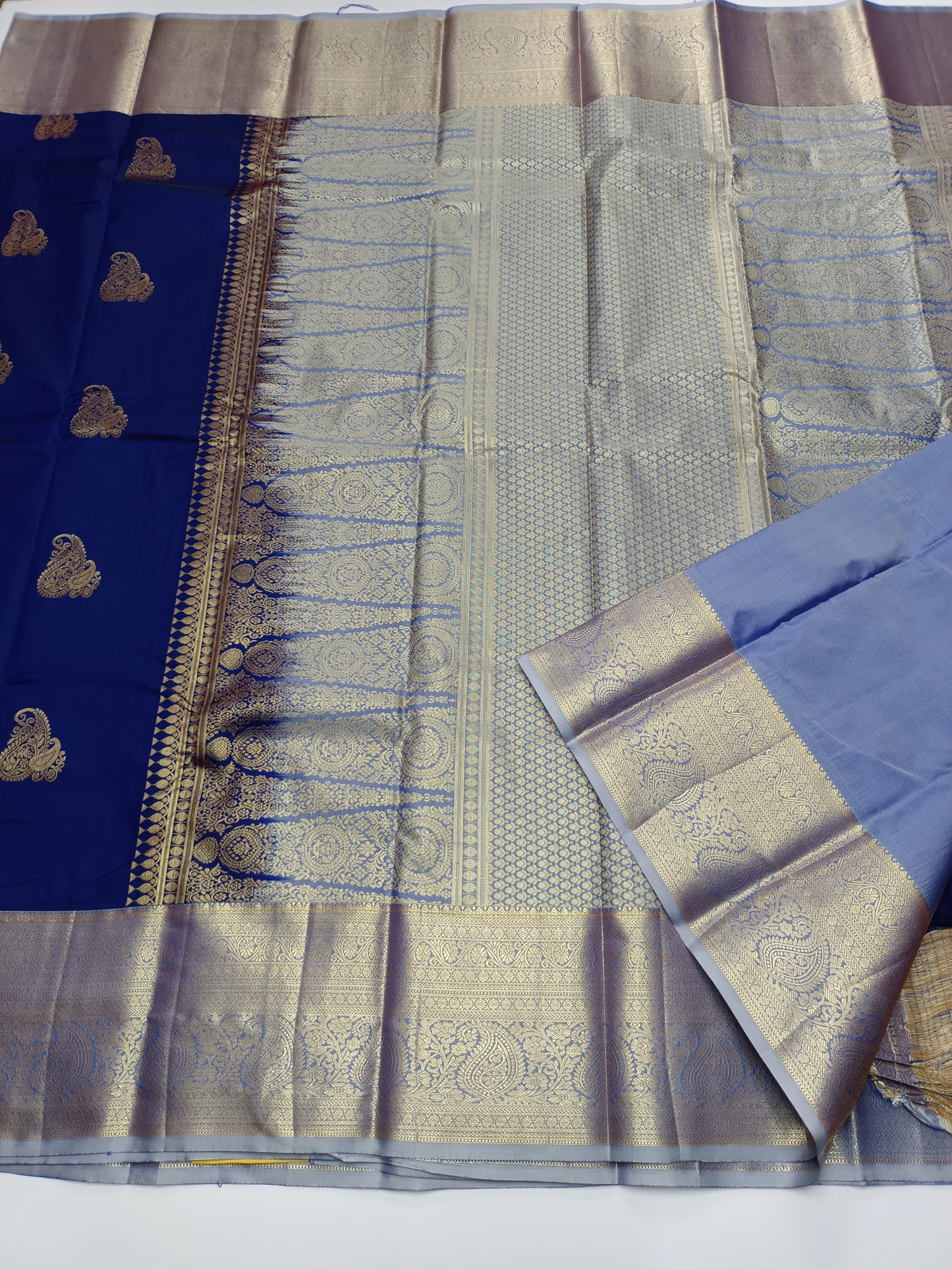 KANCHIPURAM SEMI SILK SAREE