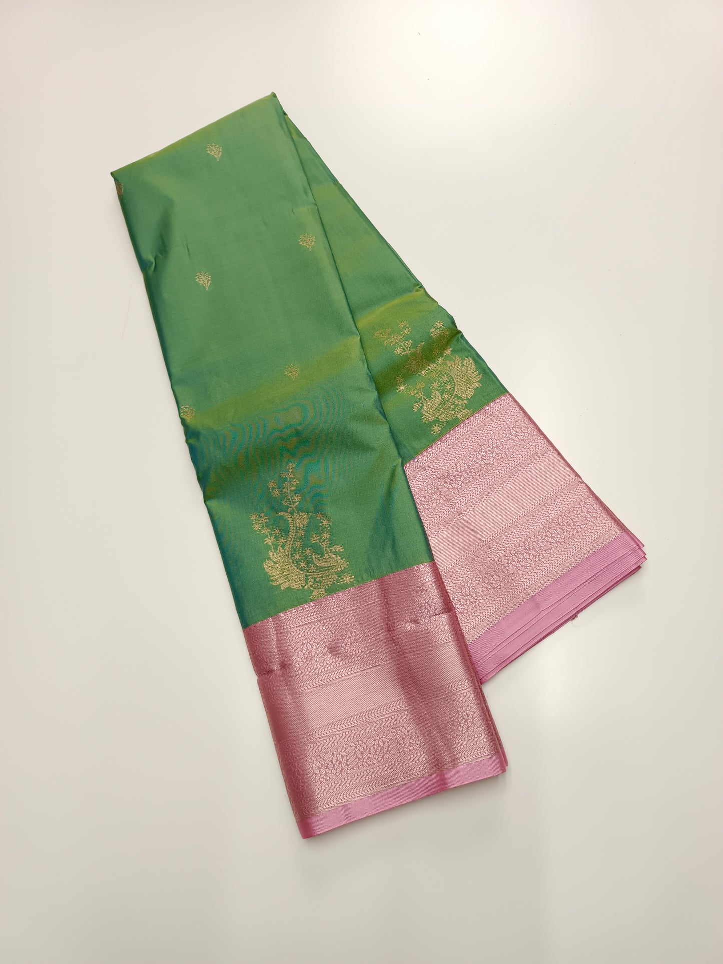 KANCHIPURAM SEMI SILK SAREE