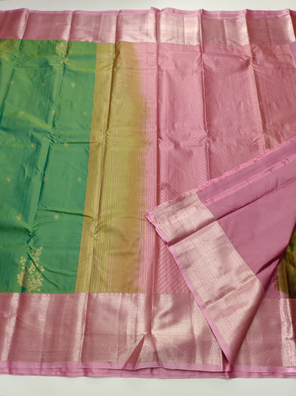 KANCHIPURAM SEMI SILK SAREE