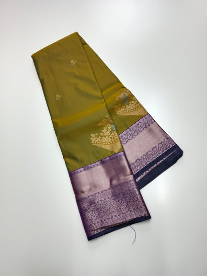 KANCHIPURAM SEMI SILK SAREE