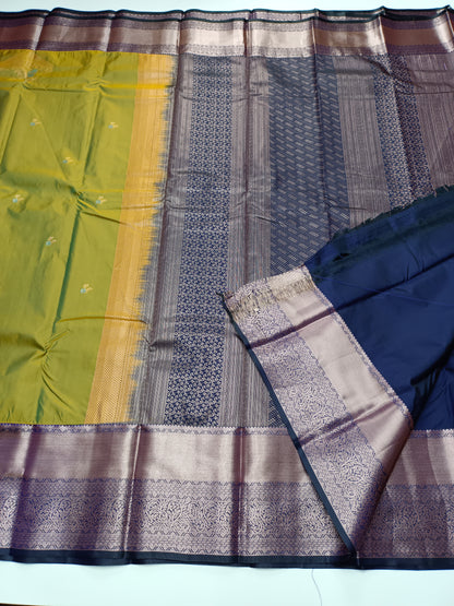 KANCHIPURAM SEMI SILK SAREE