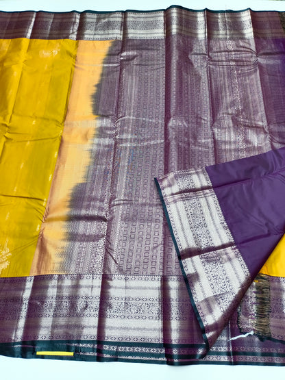 KANCHIPURAM SEMI SILK SAREE
