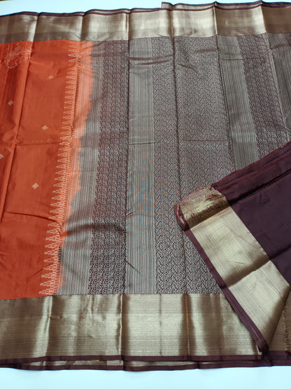 KANCHIPURAM SEMI SILK SAREE