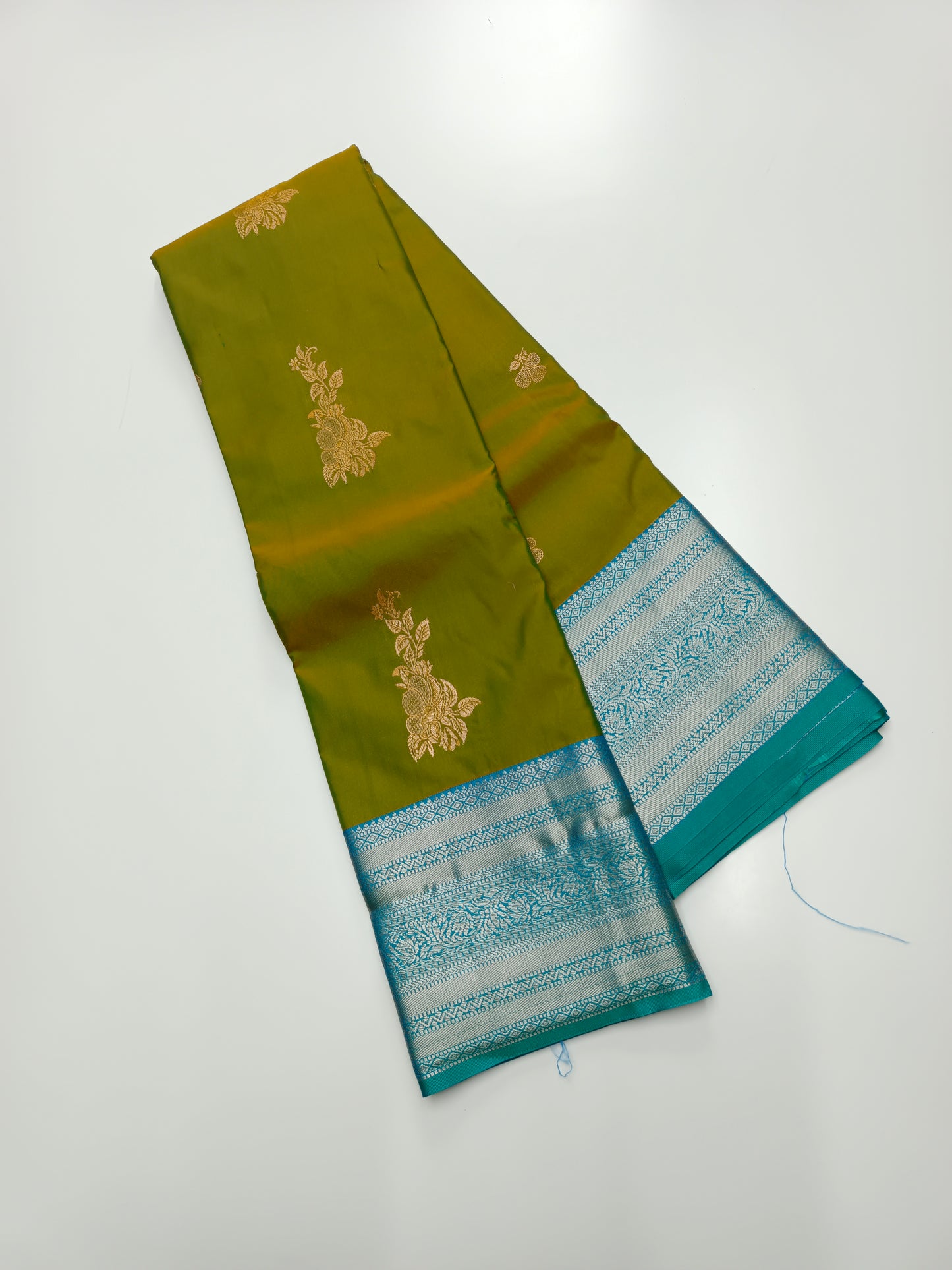 KANCHIPURAM SEMI SILK SAREE