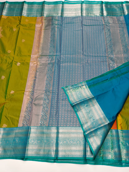 KANCHIPURAM SEMI SILK SAREE