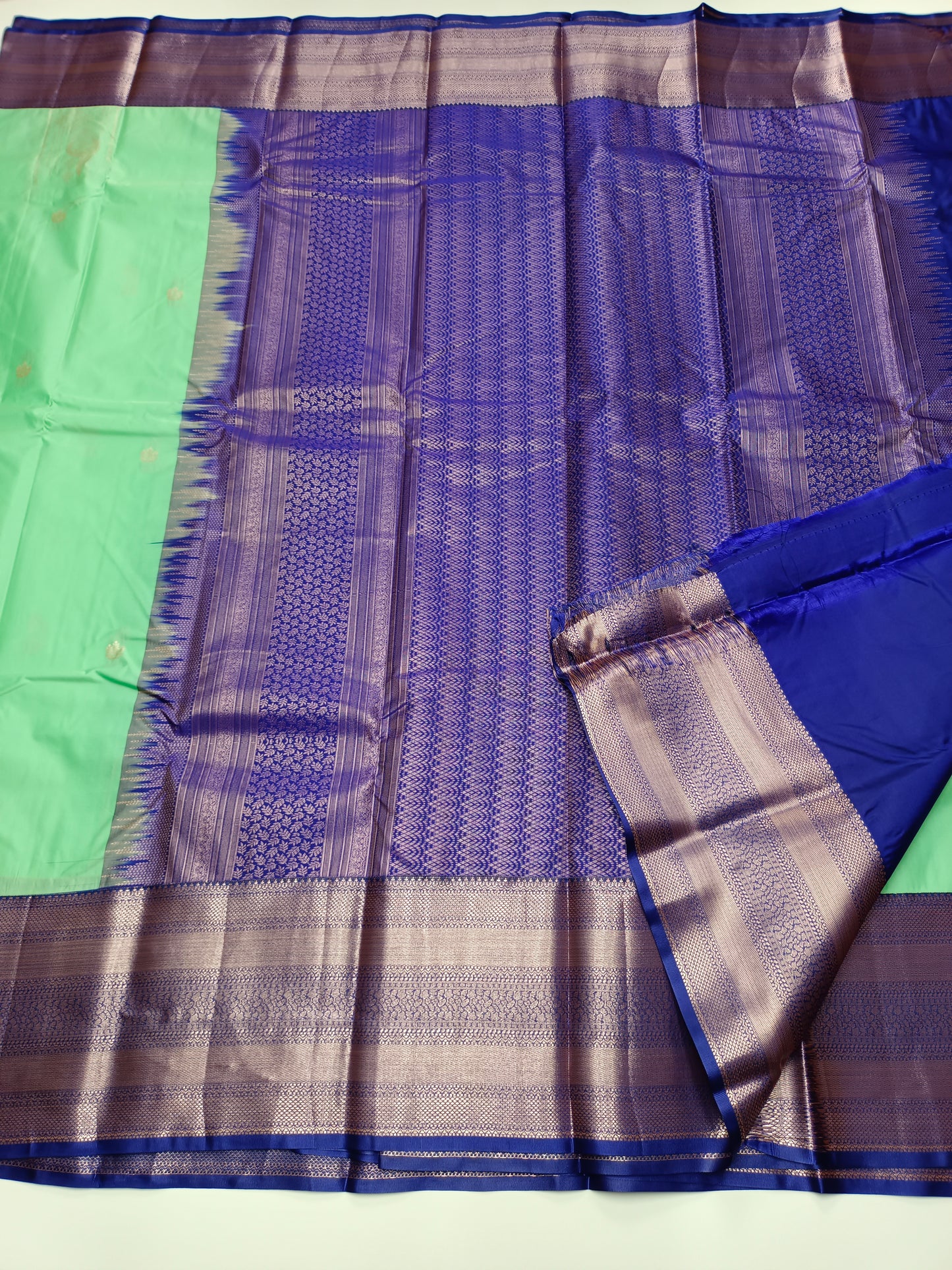 KANCHIPURAM SEMI SILK SAREE