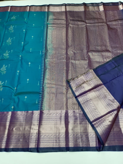 KANCHIPURAM SEMI SILK SAREE