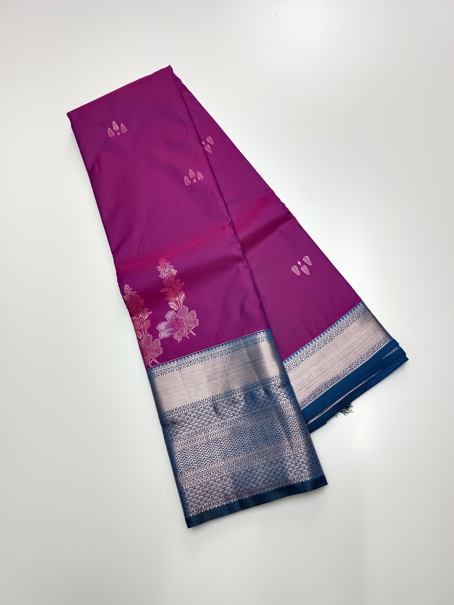 KANCHIPURAM SEMI SILK SAREE
