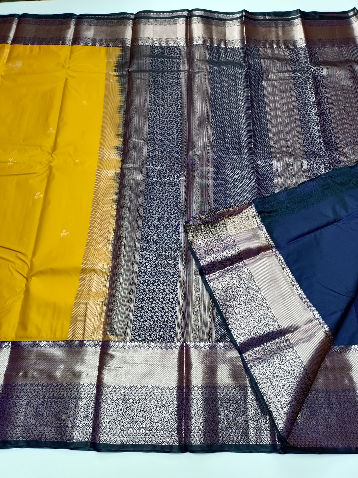 KANCHIPURAM SEMI SILK SAREE
