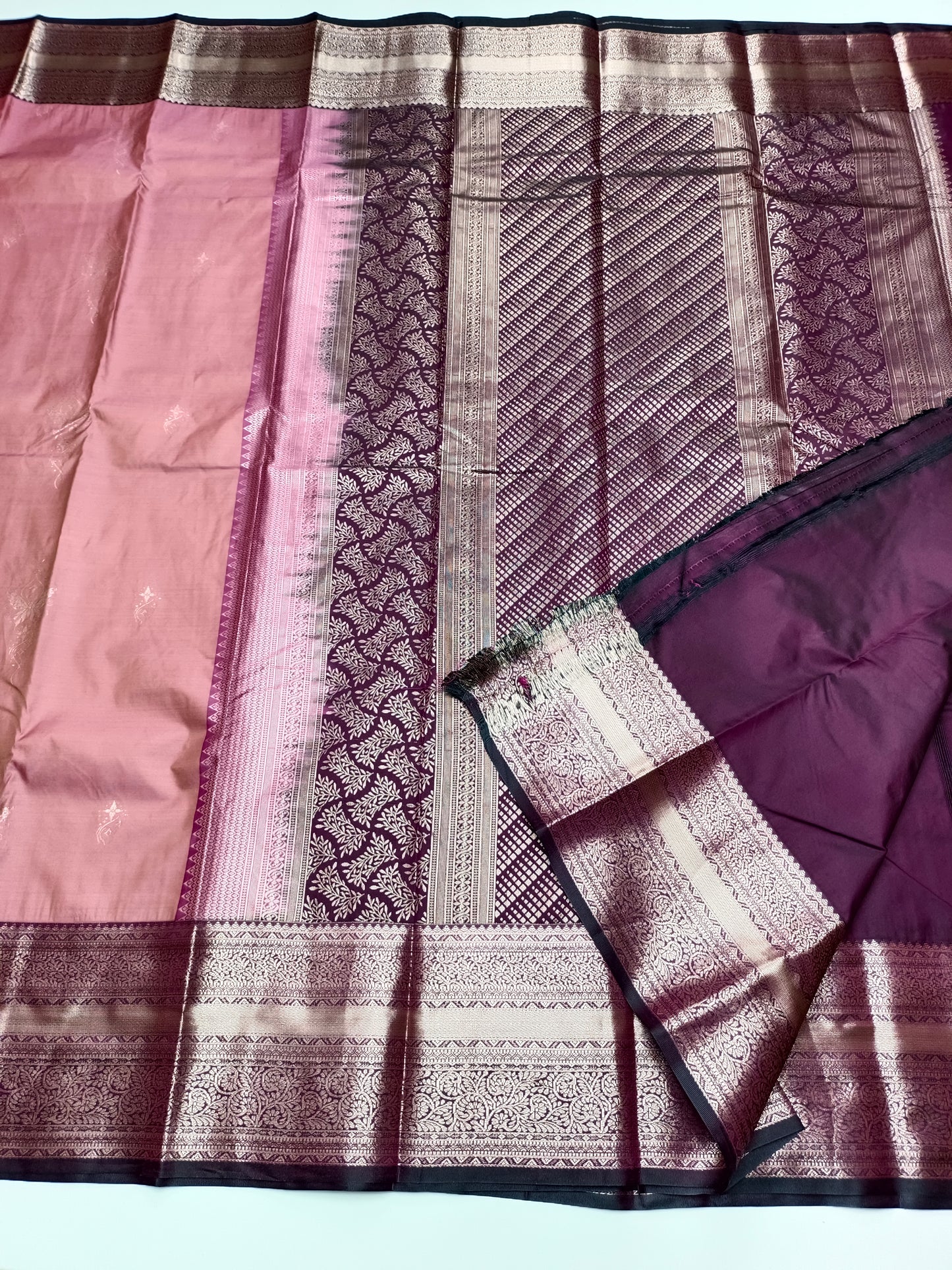 KANCHIPURAM SEMI SILK SAREE