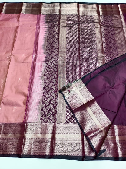 KANCHIPURAM SEMI SILK SAREE