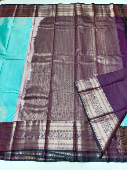 KANCHIPURAM SEMI SILK SAREE