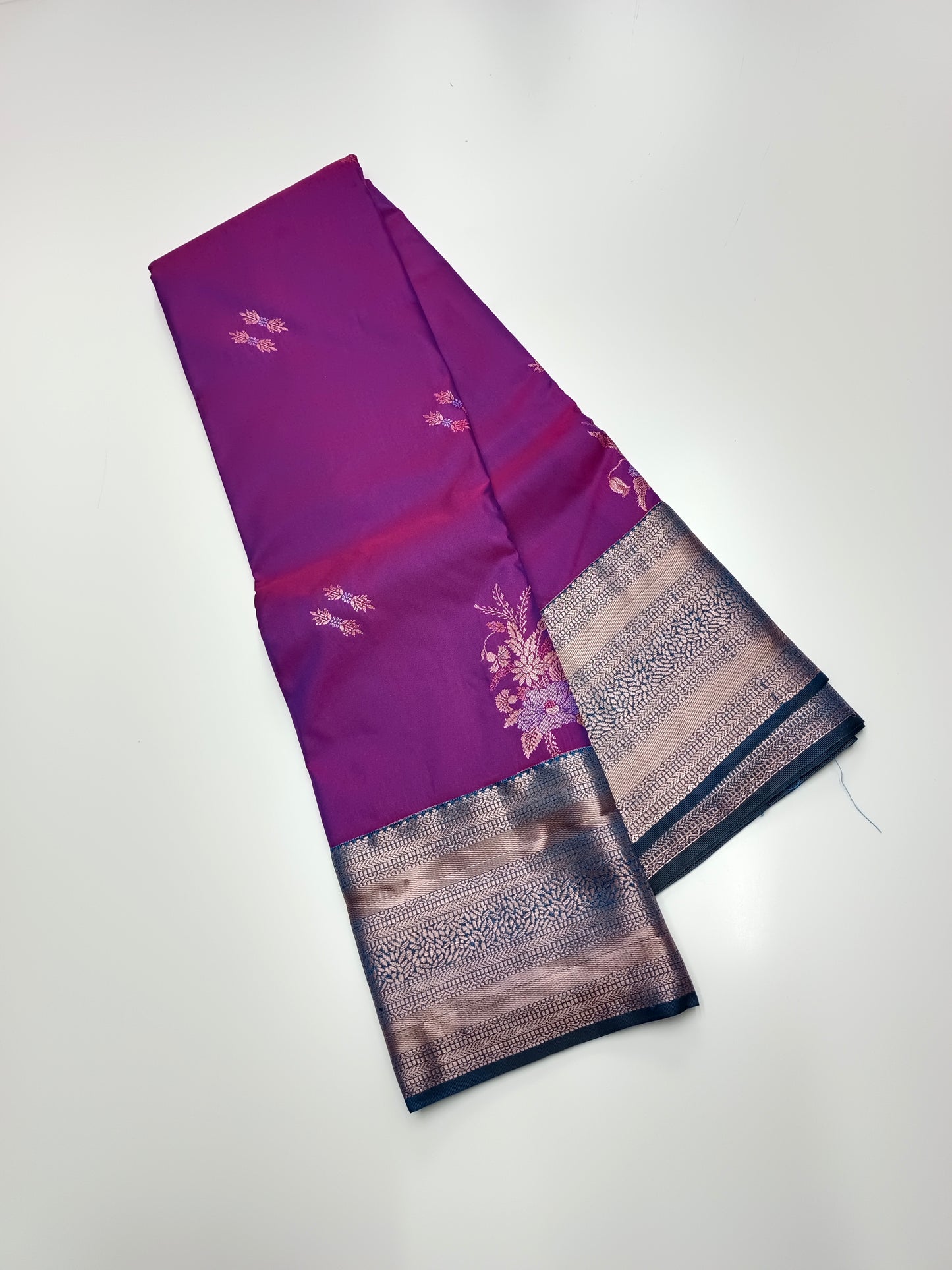KANCHIPURAM SEMI SILK SAREE