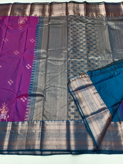 KANCHIPURAM SEMI SILK SAREE