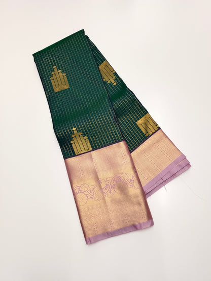 KANCHIPURAM SEMI SILK SAREE