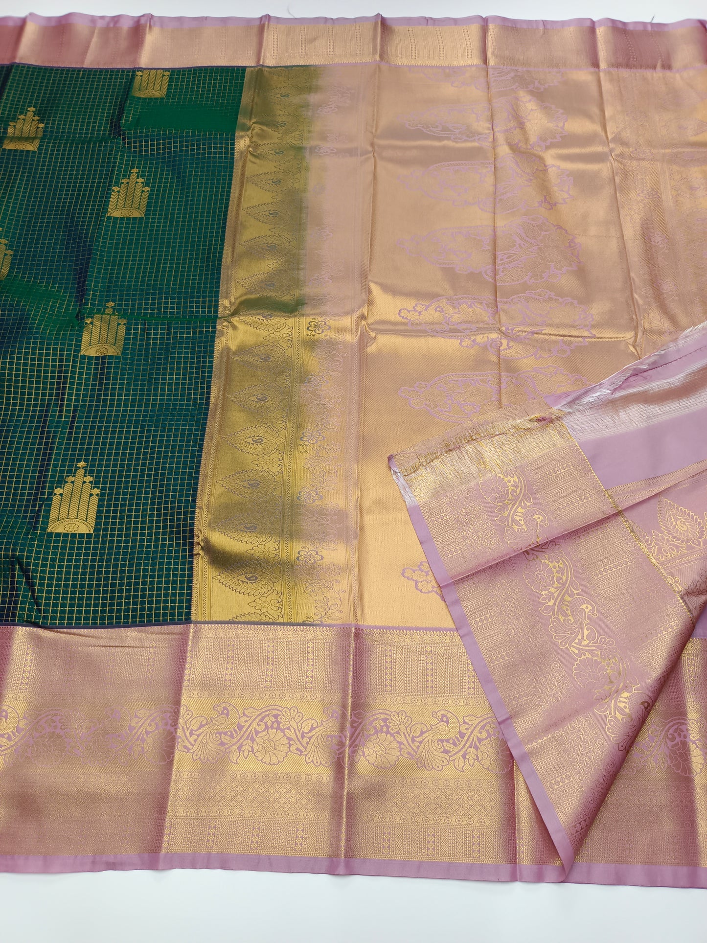 KANCHIPURAM SEMI SILK SAREE