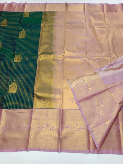 KANCHIPURAM SEMI SILK SAREE