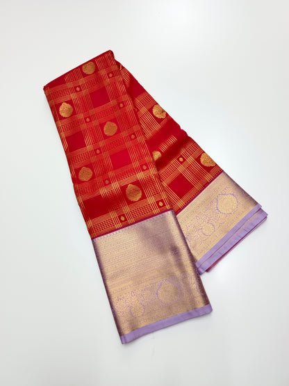 KANCHIPURAM SEMI SILK SAREE