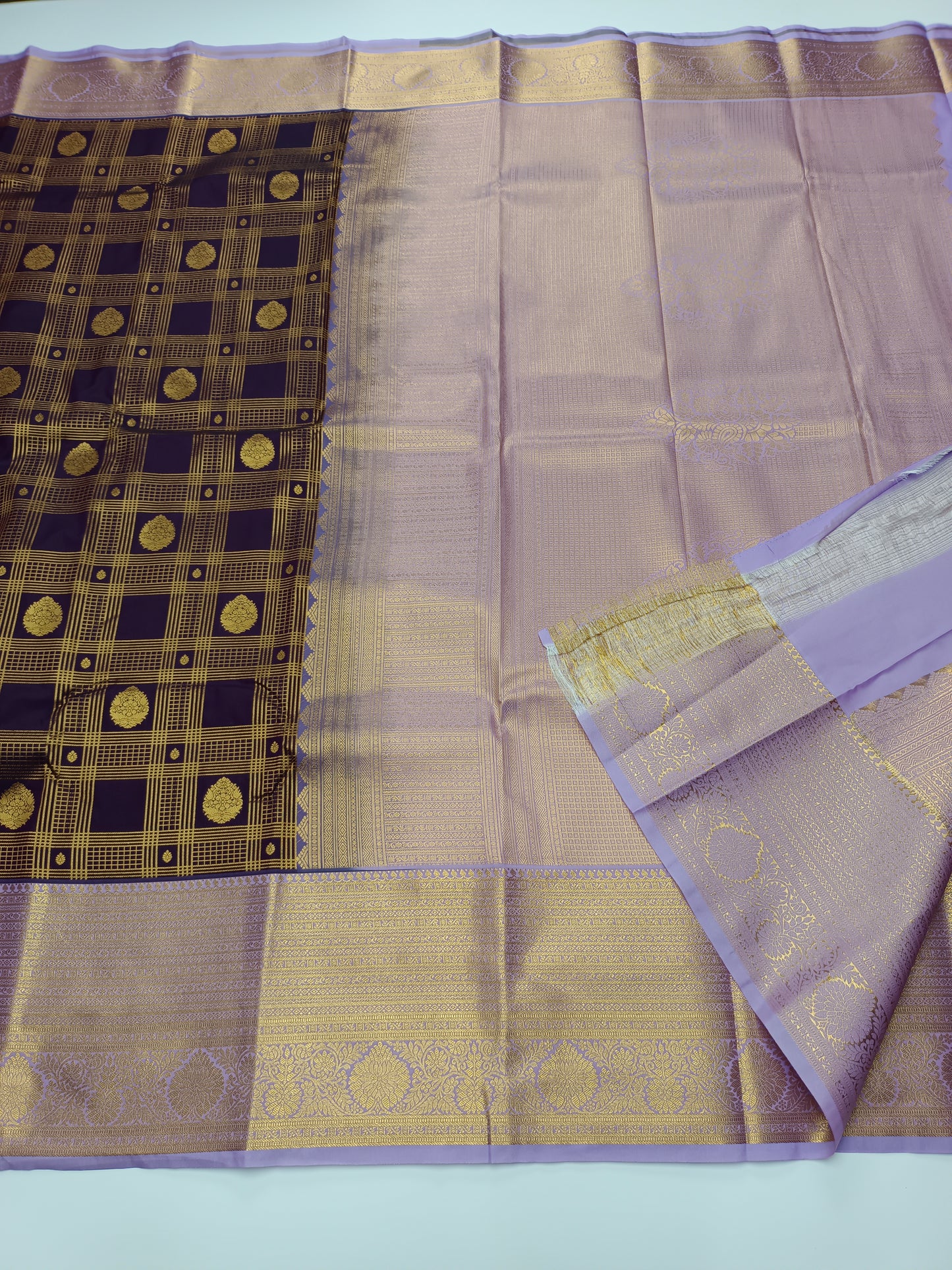 KANCHIPURAM SEMI SILK SAREE