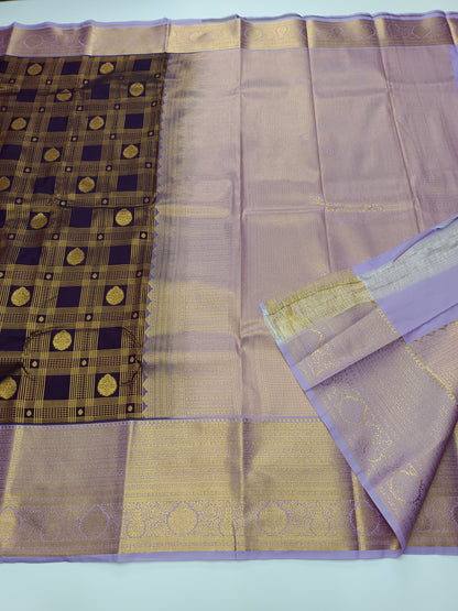 KANCHIPURAM SEMI SILK SAREE