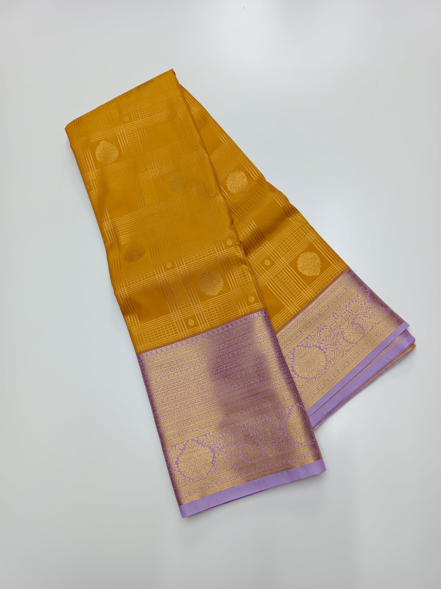 KANCHIPURAM SEMI SILK SAREE
