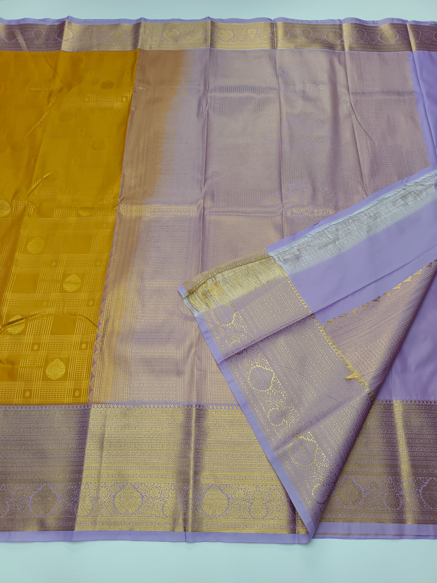 KANCHIPURAM SEMI SILK SAREE