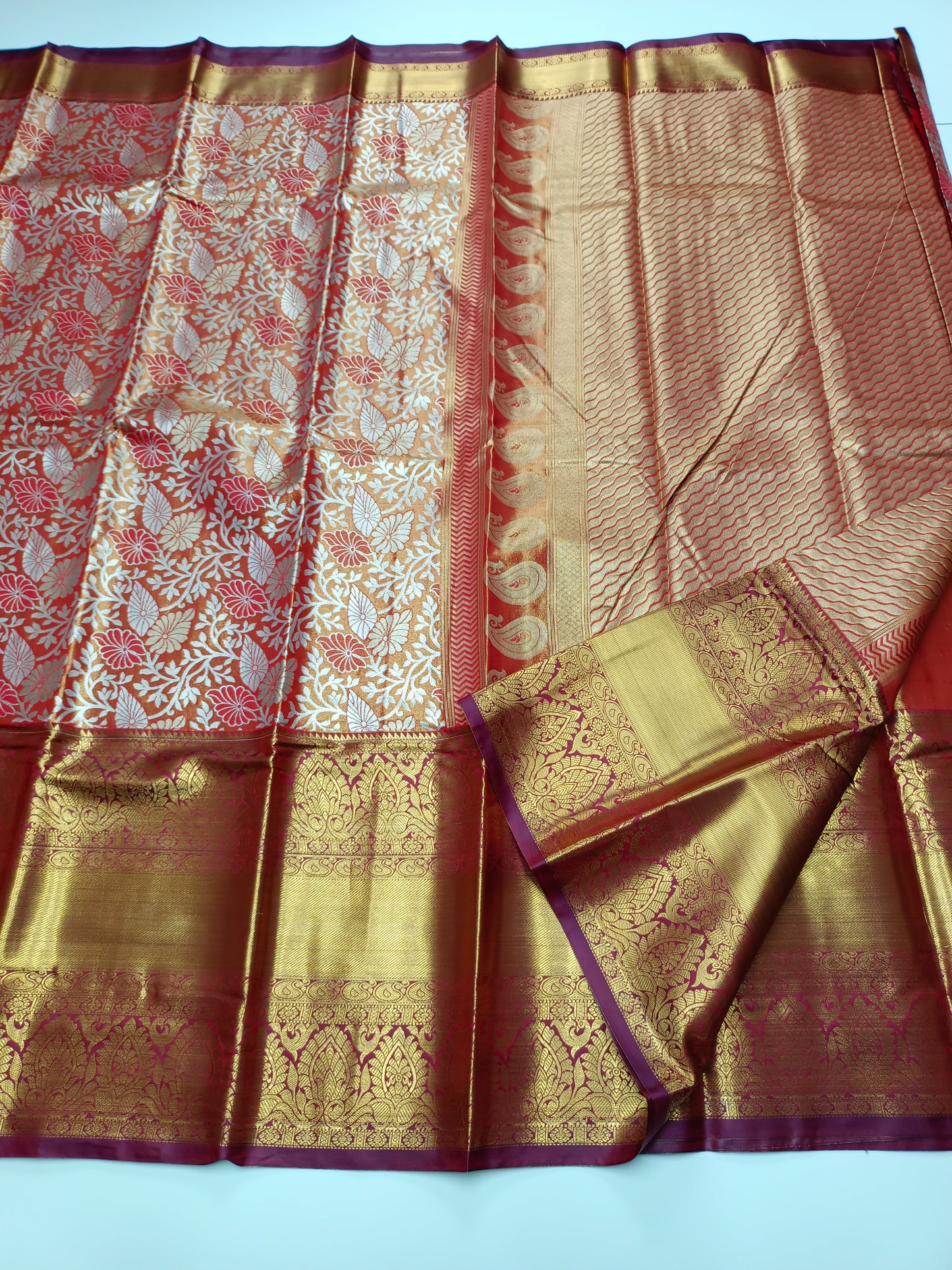 FANCY BROCADE SAREE