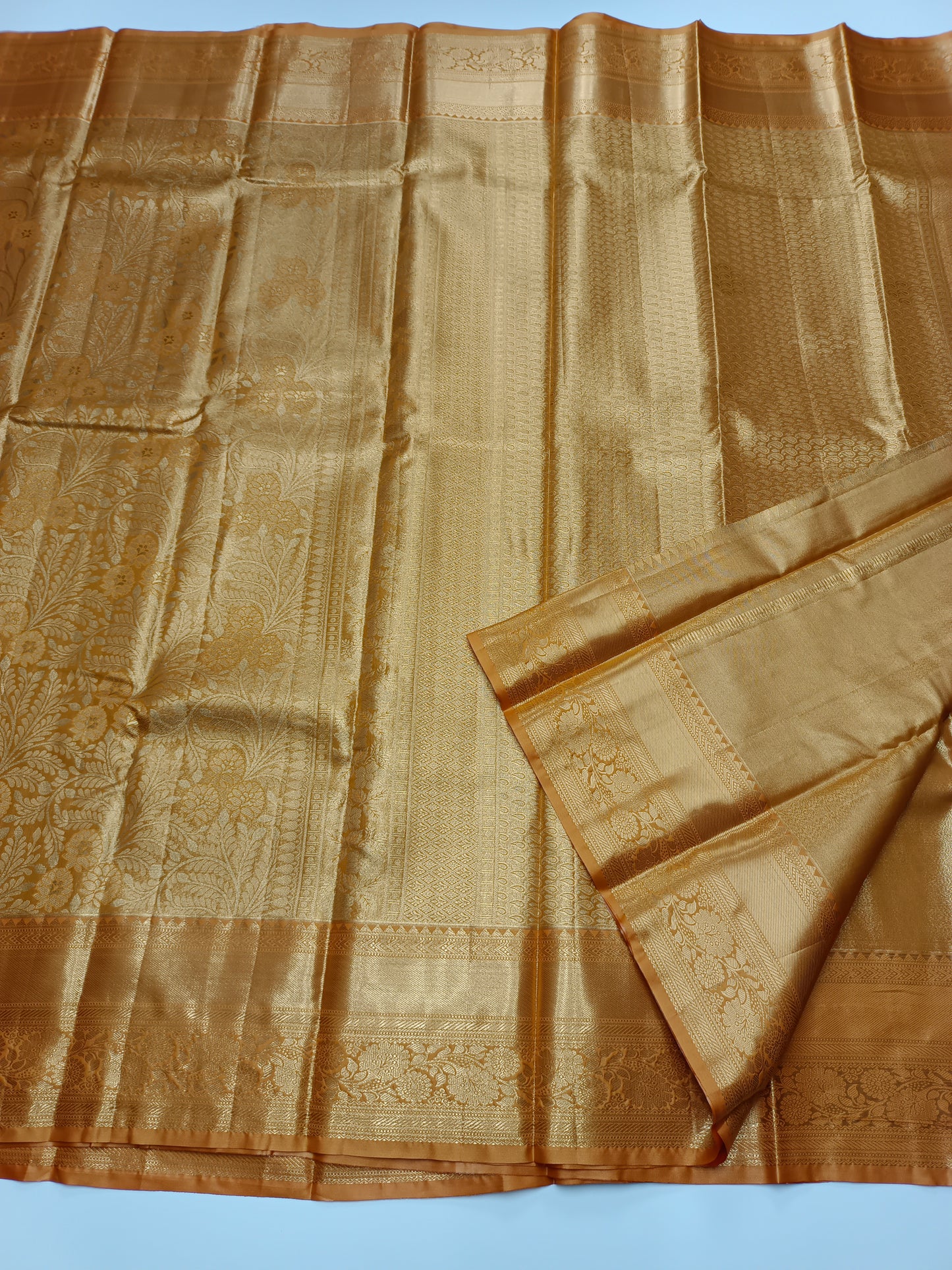 FANCY TISSUE BROCADE SAREE