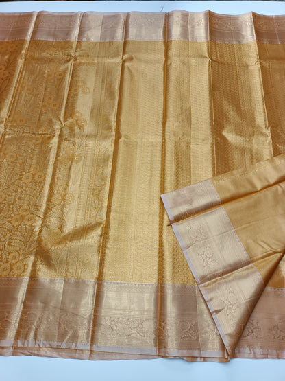 FANCY TISSUE BROCADE SAREE