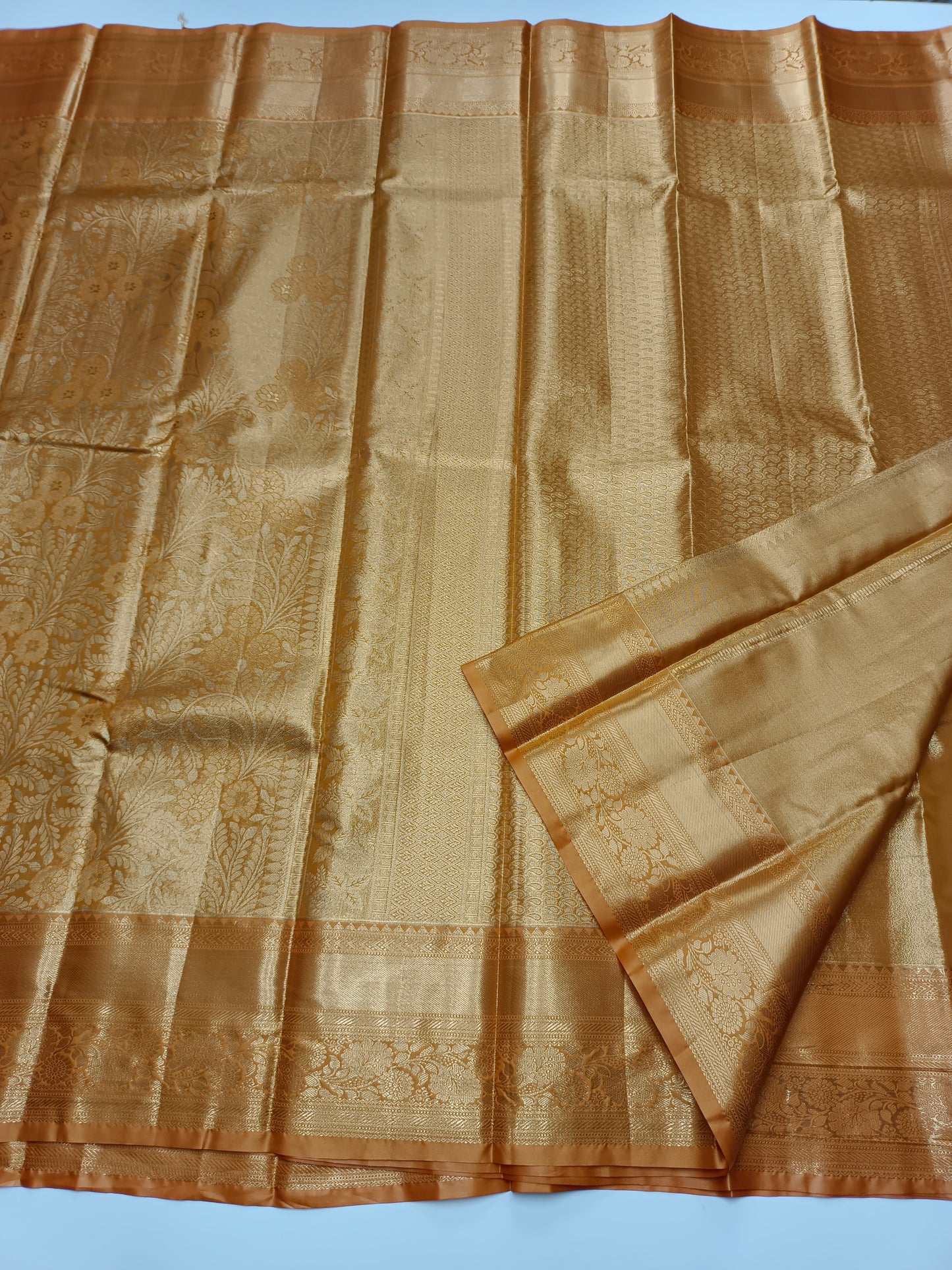 FANCY TISSUE BROCADE SAREE