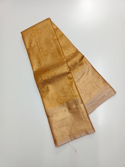 FANCY TISSUE BROCADE SAREE
