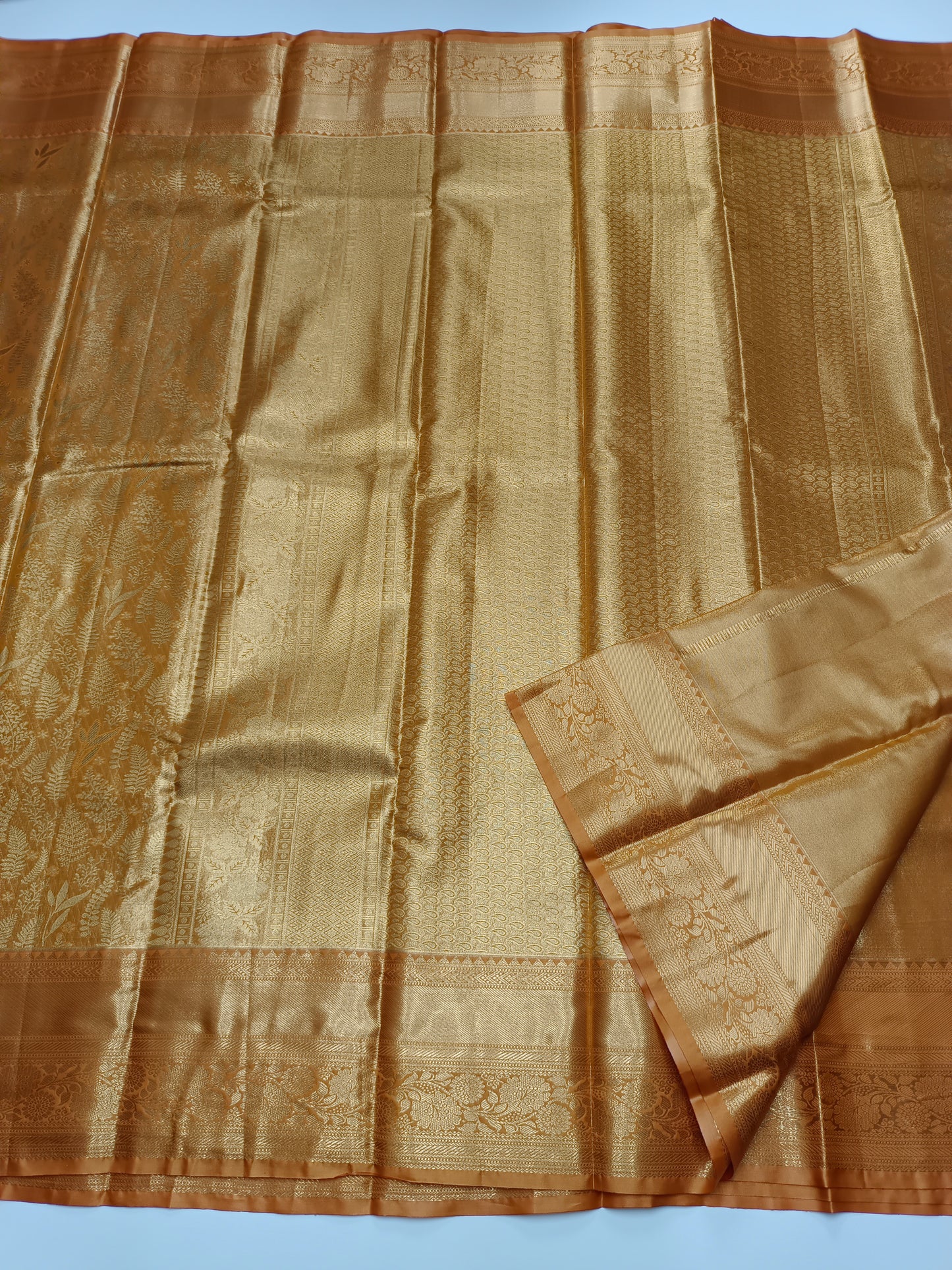 FANCY TISSUE BROCADE SAREE