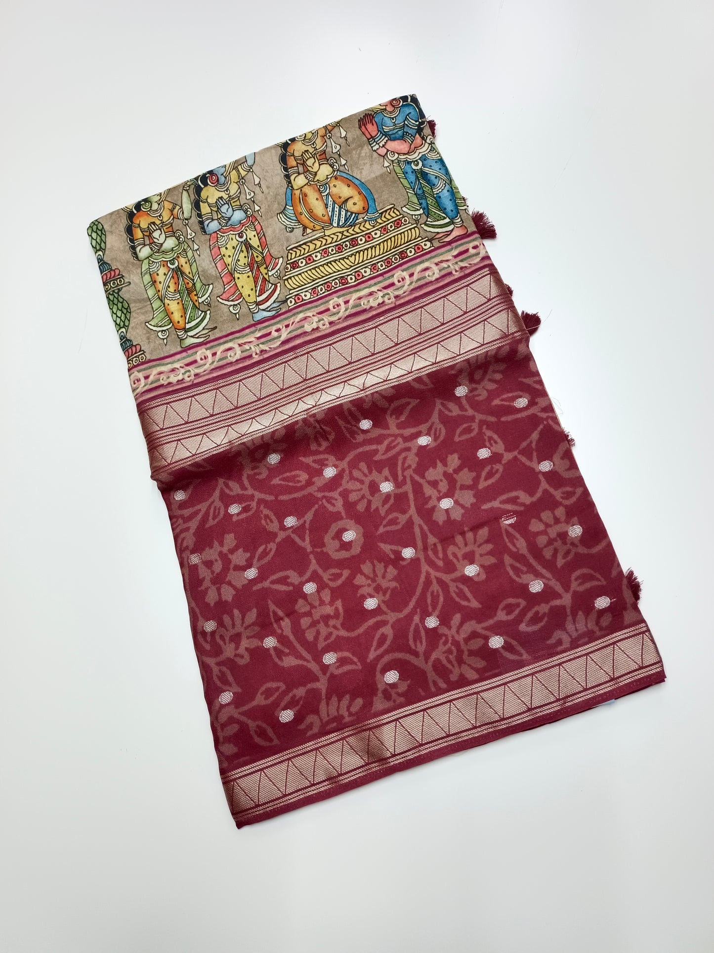 2D FANCY KALAMKARI SAREE