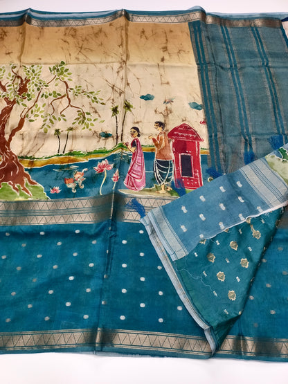 2D FANCY KALAMKARI SAREE