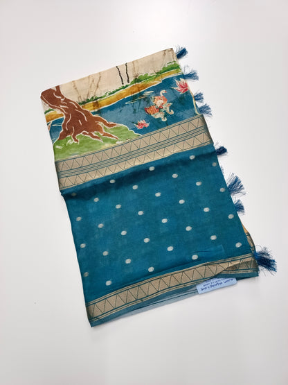 2D FANCY KALAMKARI SAREE