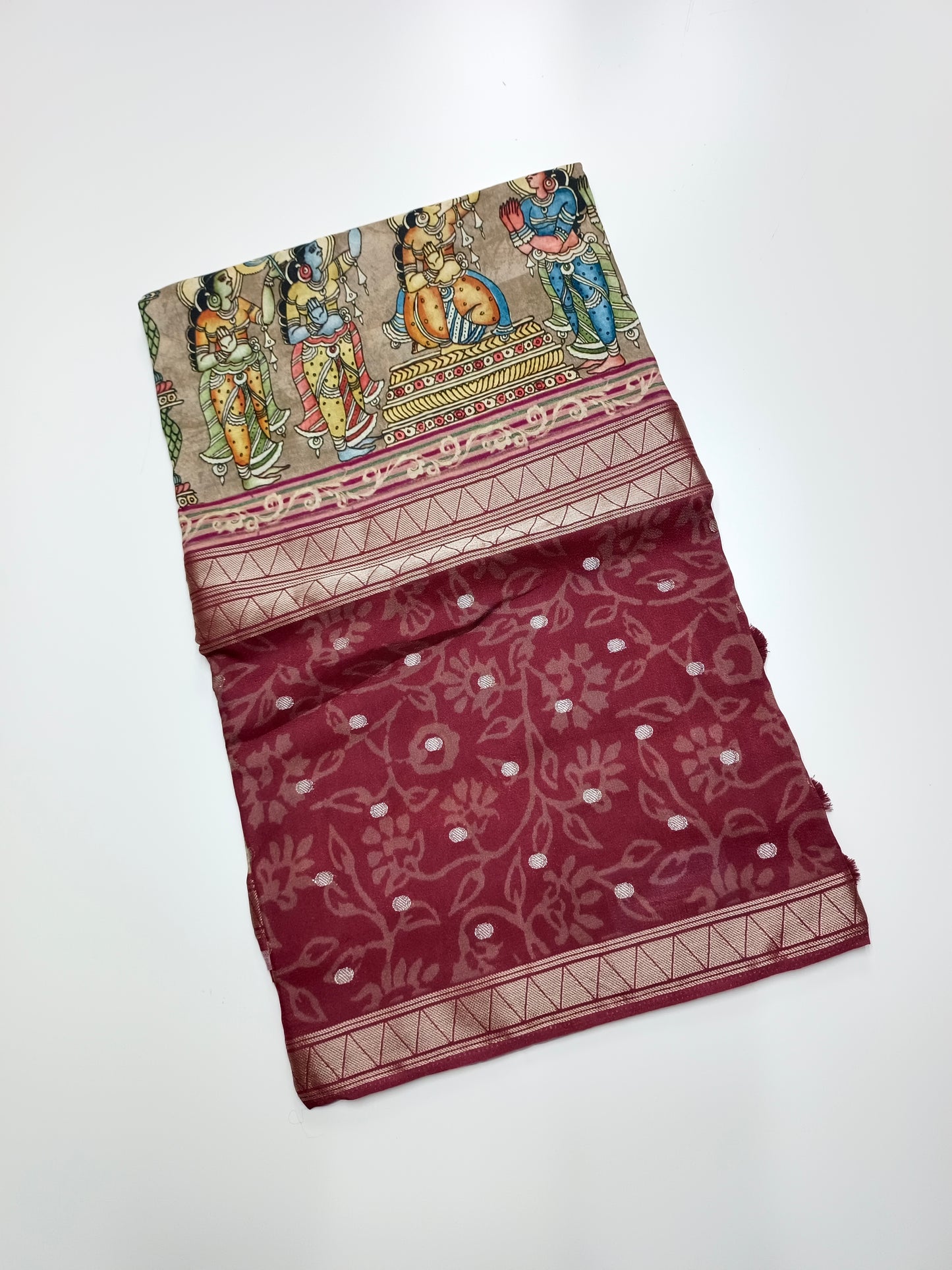 2D FANCY KALAMKARI SAREE