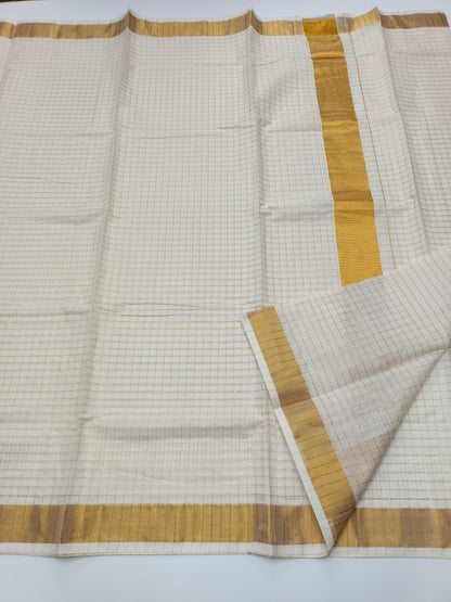 FANCY KERALA COTTON SAREE