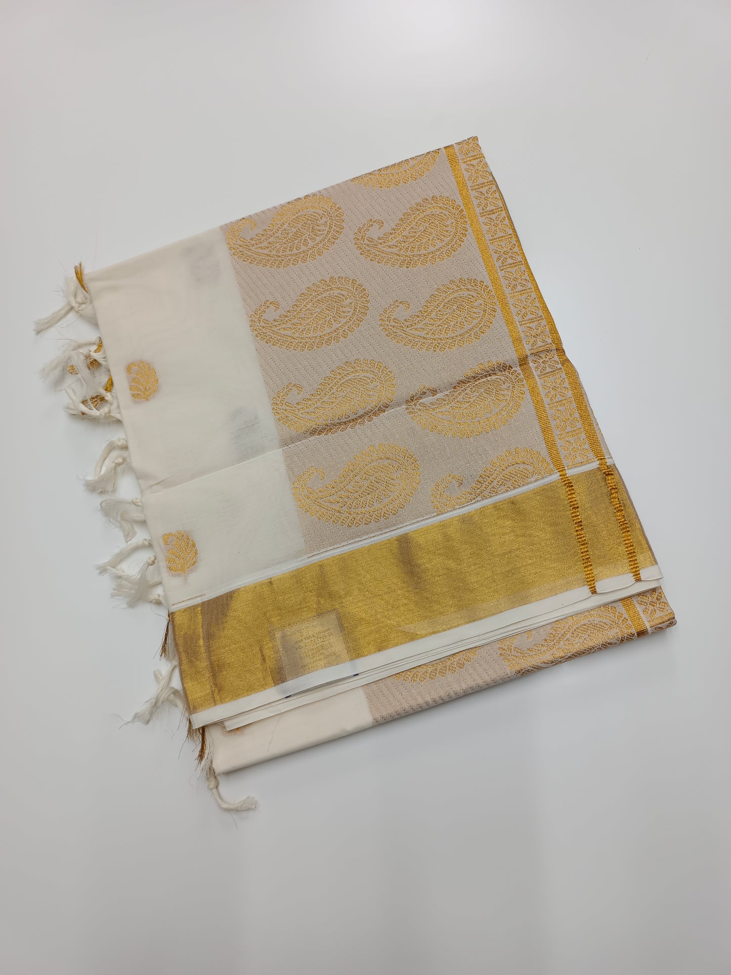 FANCY KERALA COTTON SAREE