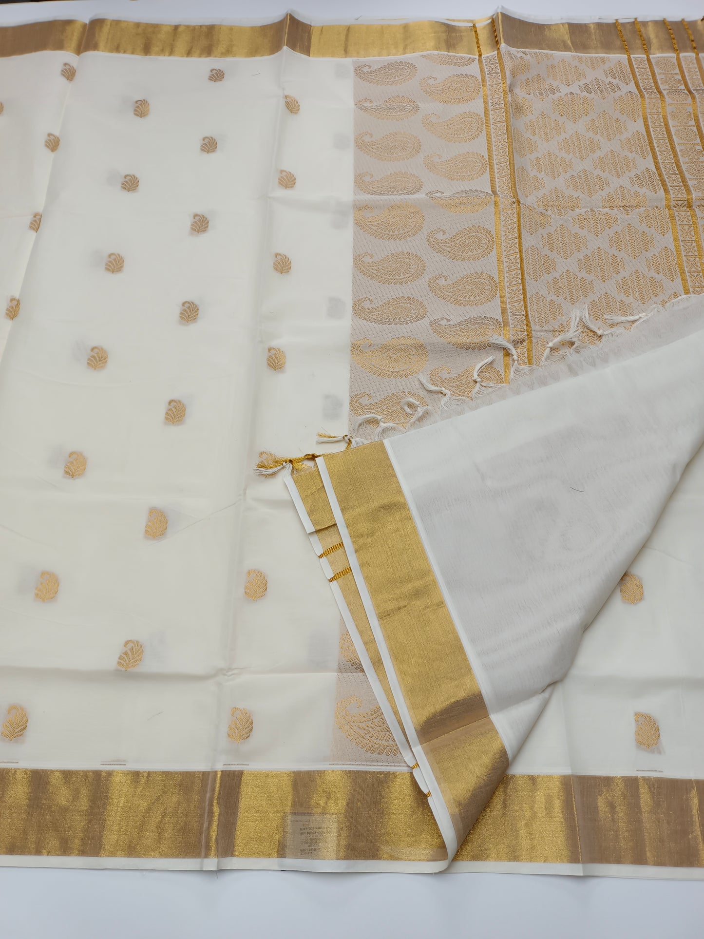 FANCY KERALA COTTON SAREE