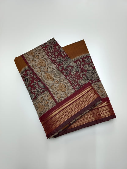 FANCY ASSAM COTTON SAREE