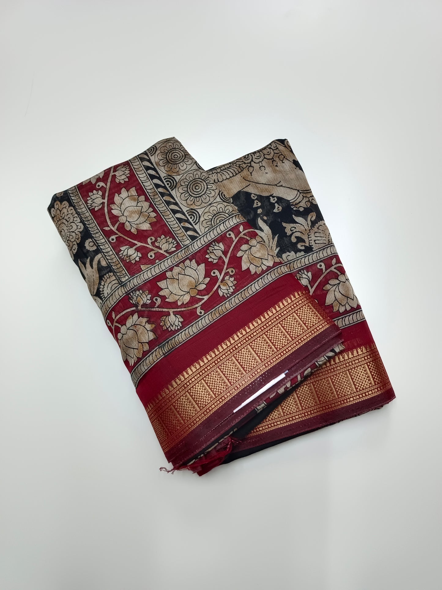 FANCY ASSAM COTTON SAREE
