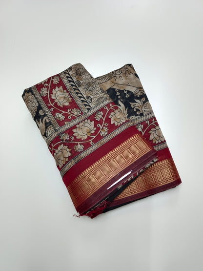FANCY ASSAM COTTON SAREE