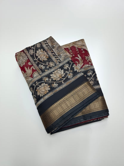 FANCY ASSAM COTTON SAREE