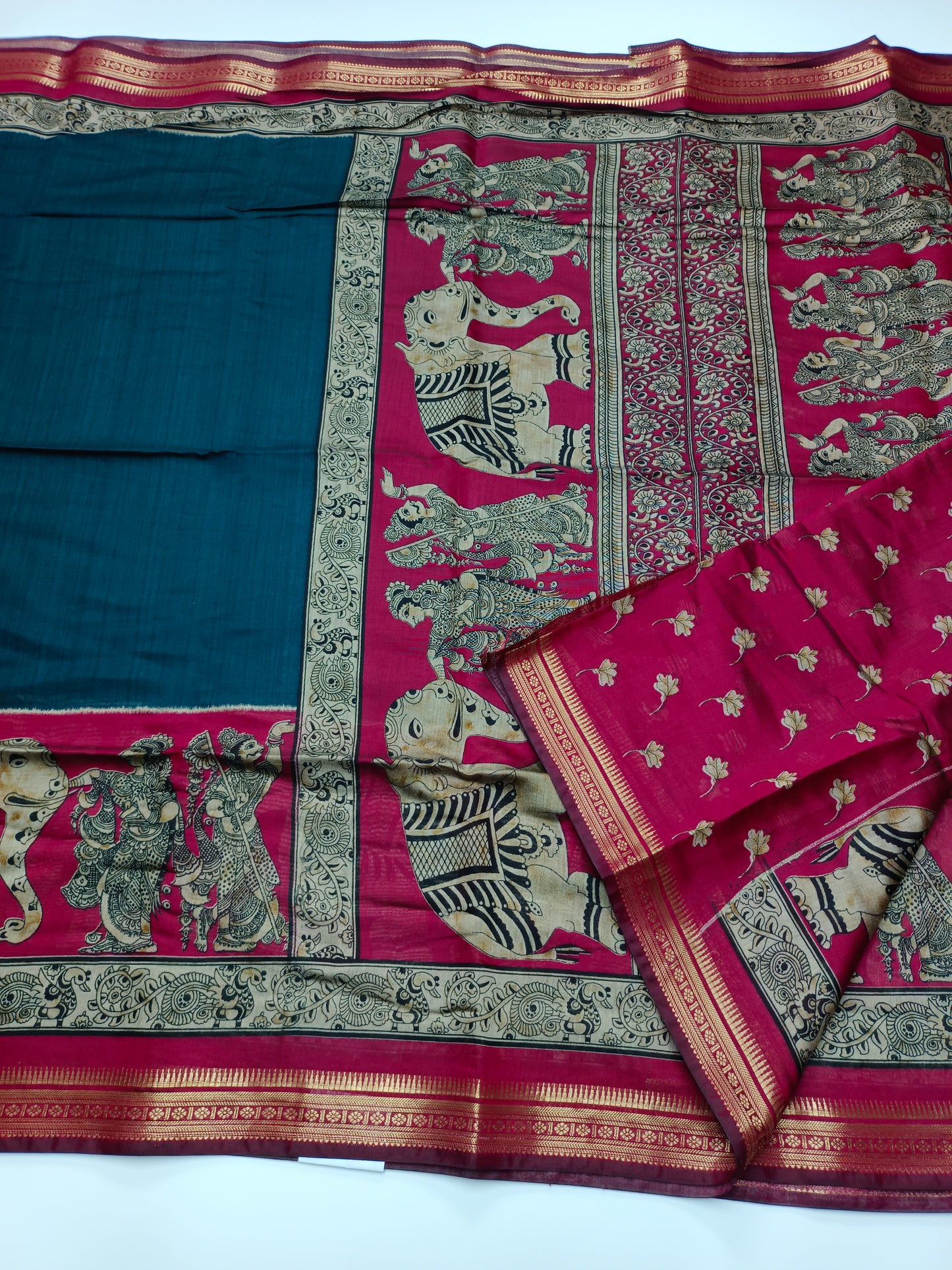 FANCY ASSAM COTTON SAREE