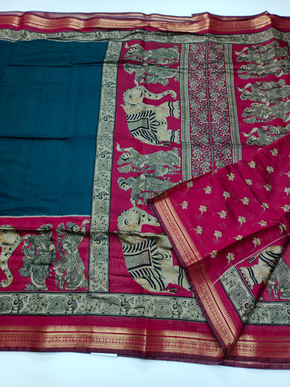 FANCY ASSAM COTTON SAREE