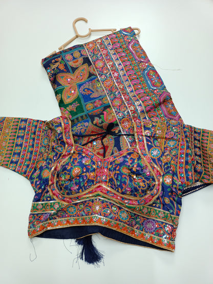 FANCY RAJWADI SAREE WITH READY BLOUSE